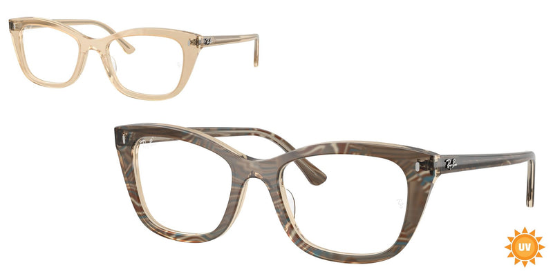 Load image into Gallery viewer, Ray-Ban Vista RX5433 50 Ladies Frame