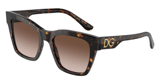 Dolce & Gabbana DG4384 501/8G/53 Ladies Sunglasses