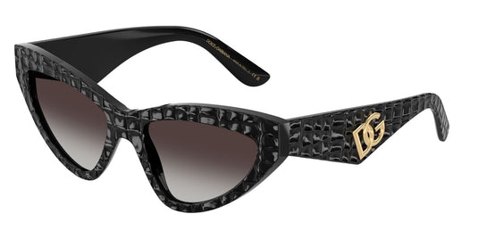 Dolce & Gabbana DG4439 32888G/55 Ladies Sunglasses