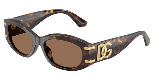 Dolce & Gabbana DG4502 33301A/55 Ladies Sunglasses