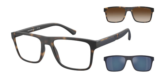 Emporio Armani EA4115 50891W54 Gents Sunglasses