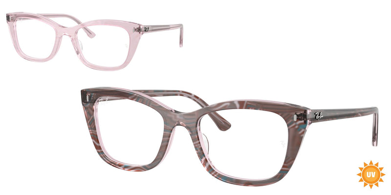 Load image into Gallery viewer, Ray-Ban Vista RX5433 50 Ladies Frame
